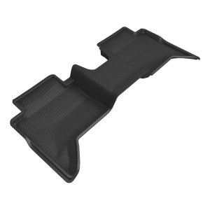 Ford Ranger Floor Mat - Rear - 3D MAXpider - KAGU - Black - `24-`26 Ford Ranger Floor Mat - Rear - 3D MAXpider - KAGU - Black - `24-`26